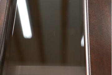 中古　美品!!　松本民芸家具　シックなインテリアと相性の良いブックケース(本箱、飾り棚、収納棚、戸棚、キャビネット)(R-065586)