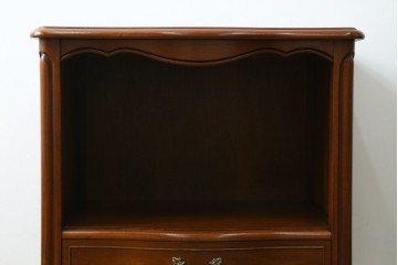 中古　DREXEL HERITAGE(ドレクセルヘリテイジ)　棚と引き出し付き!エレガントなサイドテーブル　(R-065590)