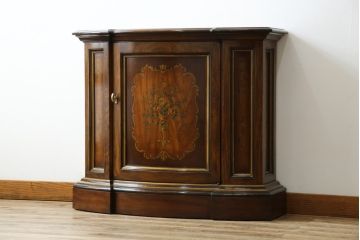 中古　美品!!　DREXEL HERITAGE(ドレクセルヘリテイジ)　希少モデル!!　小振りなサイズが取り入れやすいコンソールサイドボード(ホールチェスト、サイドキャビネット、収納棚、戸棚)(R-065610)