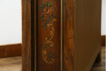 中古　美品!!　DREXEL HERITAGE(ドレクセルヘリテイジ)　希少モデル!!　小振りなサイズが取り入れやすいコンソールサイドボード(ホールチェスト、サイドキャビネット、収納棚、戸棚)(R-065610)