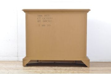 中古　美品!!　DREXEL HERITAGE(ドレクセルヘリテイジ)　希少モデル!!　小振りなサイズが取り入れやすいコンソールサイドボード(ホールチェスト、サイドキャビネット、収納棚、戸棚)(R-065610)