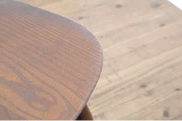 イギリスビンテージ　ERCOL(アーコール)　アザミの透かし彫りが上品な印象を与えるシスルバックチェア2脚セット(椅子、イス、板座チェア、ダイニングチェア、ウィンザーチェア、ウインザーチェア、ヴィンテージ、英国)(R-065623)
