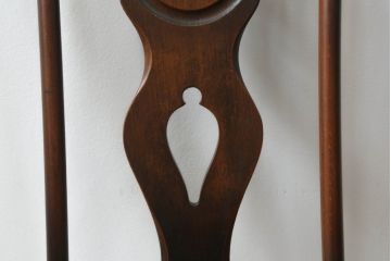 イギリスビンテージ　ERCOL(アーコール)　アザミの透かし彫りが上品な印象を与えるシスルバックアームチェア2脚セット(椅子、ダイニングチェア、板座チェア、イス、ウィンザーチェア、ウインザーチェア、ヴィンテージ、英国)(R-065624)