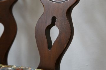 イギリスビンテージ　ERCOL(アーコール)　上品な佇まいのシスルバックチェア4脚セット(ダイニングチェア、椅子、イス、板座チェア、ウィンザーチェア、ウインザーチェア、ヴィンテージ、英国)(R-065625)