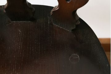 イギリスビンテージ　ERCOL(アーコール)　上品な佇まいのシスルバックチェア4脚セット(ダイニングチェア、椅子、イス、板座チェア、ウィンザーチェア、ウインザーチェア、ヴィンテージ、英国)(R-065625)