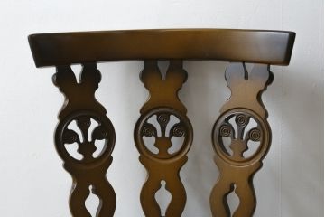 イギリスビンテージ　ERCOL(アーコール)　クッション付き　上品な佇まいのシスルバックチェア2脚セット(ダイニングチェア、椅子、イス、板座チェア、ウィンザーチェア、ウインザーチェア、ヴィンテージ、英国、バラ売り可能)(R-065626)