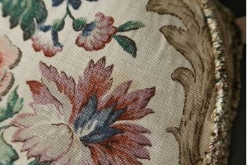 イギリスビンテージ　ERCOL(アーコール)　クッション付き　上品な佇まいのシスルバックチェア2脚セット(ダイニングチェア、椅子、イス、板座チェア、ウィンザーチェア、ウインザーチェア、ヴィンテージ、英国、バラ売り可能)(R-065626)