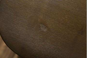 イギリスビンテージ　ERCOL(アーコール)　クッション付き　上品な佇まいのシスルバックチェア2脚セット(ダイニングチェア、椅子、イス、板座チェア、ウィンザーチェア、ウインザーチェア、ヴィンテージ、英国、バラ売り可能)(R-065626)