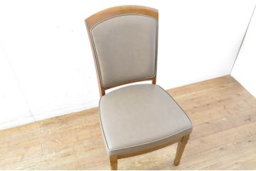中古　maruni(マルニ木工)　地中海シリーズ　上品な佇まいが魅力のダイニングチェア(椅子、イス)(定価約9万円)(R-065636)