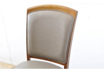 中古　maruni(マルニ木工)　地中海シリーズ　上品な佇まいが魅力のダイニングチェア(椅子、イス)(定価約9万円)(R-065636)