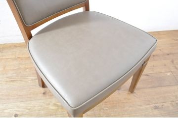 中古　maruni(マルニ木工)　地中海シリーズ　上品な佇まいが魅力のダイニングチェア(椅子、イス)(定価約9万円)(R-065636)