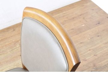 中古　maruni(マルニ木工)　地中海シリーズ　上品な佇まいが魅力のダイニングチェア(椅子、イス)(定価約9万円)(R-065636)