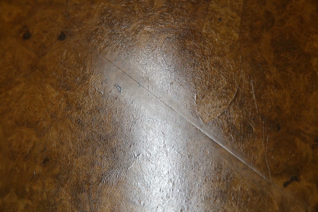 イギリスアンティーク　バーズアイ(鳥眼杢)の杢目が美しいライティングビューロー　(R-065648)