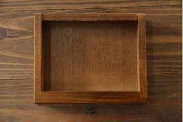 中古　イギリス輸入家具　マホガニー材　小振りなサイズが取り入れやすいライティングビューロー(簿記机、在宅用、在宅ワーク用、ワークデスク、サイドチェスト、引き出し、英国)(R-065649)