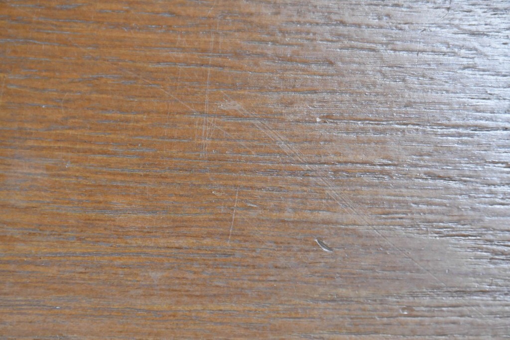 イギリスビンテージ　チーク材　シンプルなデザインが魅力のネストテーブル　(R-065659)