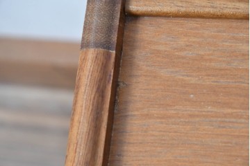 イギリスビンテージ　チーク材　シンプルなデザインが魅力のネストテーブル　(R-065659)