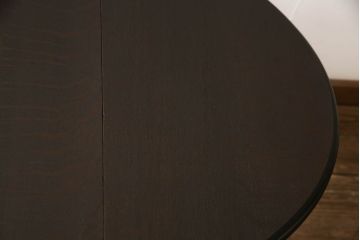 イギリスアンティーク　オーク材　クラシカルな空間を演出するゲートレッグテーブル(バタフライテーブル、ドロップリーフテーブル、エクステンションテーブル、食卓、2人掛けダイニングテーブル、英国)(R-065668)
