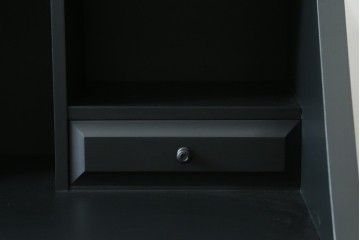 中古　北海道民芸家具　上質な作りが魅力のライティングビューロー　定価約34万円　(R-065675)