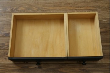 中古　北海道民芸家具　上質な作りが魅力のライティングビューロー　定価約34万円　(R-065675)