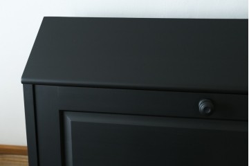 中古　北海道民芸家具　上質な作りが魅力のライティングビューロー　定価約34万円　(R-065675)