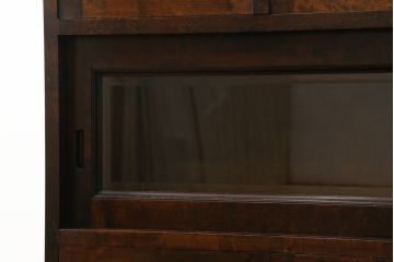 和製ビンテージ　松本民芸家具　和モダンな雰囲気漂うC型サイドボード(サイドキャビネット、収納棚、戸棚、飾り棚、ヴィンテージ)(定価約84万円)(R-065686)