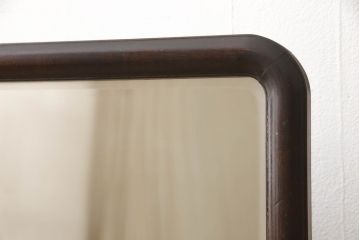 和製ビンテージ　松本民芸家具　希少な絶版品!!　上品な佇まいが魅力のB型置鏡(卓上ミラー、ドレッサー、鏡台、ヴィンテージ)(R-065688)