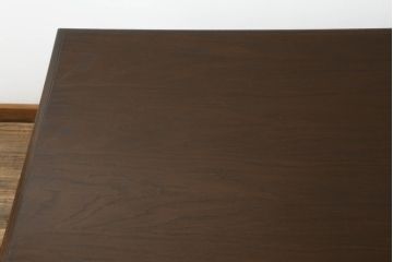 中古　美品　永田良介商店　神戸洋家具　和洋どちらの空間にもおすすめのダイニングテーブル(4人掛け、4P、ワークデスク、在宅ワーク、在宅用、作業台、4人掛け、4P)(R-065700)