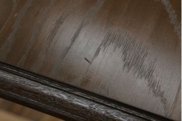 中古　美品　永田良介商店　神戸洋家具　和洋どちらの空間にもおすすめのダイニングテーブル(4人掛け、4P、ワークデスク、在宅ワーク、在宅用、作業台、4人掛け、4P)(R-065700)