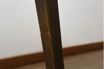 中古　美品　永田良介商店　神戸洋家具　和洋どちらの空間にもおすすめのダイニングテーブル(4人掛け、4P、ワークデスク、在宅ワーク、在宅用、作業台、4人掛け、4P)(R-065700)