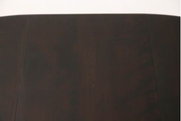 中古　美品!!　松本民芸家具　脚のデザインがシックな27型バタフライ卓(ドロップリーフテーブル、ダイニングテーブル、バタフライテーブル、エクステンションテーブル、食卓、2人掛け、4人掛け)(定価約20万円)(R-065709)