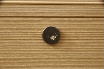 中古　美品　上品な佇まいが魅力の加茂総桐箪笥(胴丸、桐たんす、着物箪笥、引き出し、和タンス、衣装箪笥)(R-065710)