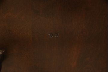 中古　美品　松本民芸家具　上品な佇まいが魅力のSP型スピンドルチェア2脚セット(板座チェア、椅子、イス、ダイニングチェア)(R-065717)