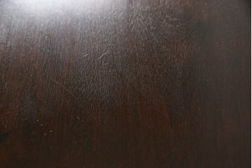 中古　美品　松本民芸家具　デザインが印象的なD型サイドボード(収納棚、戸棚、サイドキャビネット)(定価約59万8千円)(R-065718)