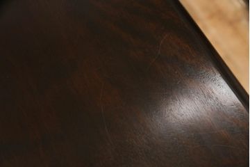 中古　美品　松本民芸家具　デザインが印象的なD型サイドボード(収納棚、戸棚、サイドキャビネット)(定価約59万8千円)(R-065718)