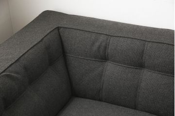 中古　超美品　Cassinaixc.(カッシーナイクスシー)　Philippe Starck(フィリップ・スタルク)　249 VOLAGE　EX-S(ヴォラージュ　エクストラソフト)　シンプルモダンな空間を演出できるサイドテーブル付きシステムソファ(L字型、コーナーソファ、5人掛け、6人掛け)(定価約365万円)(R-065719)
