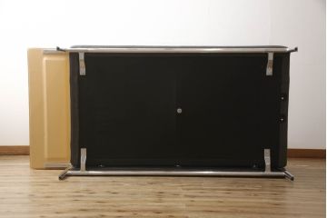 中古　超美品　Cassinaixc.(カッシーナイクスシー)　Philippe Starck(フィリップ・スタルク)　249 VOLAGE　EX-S(ヴォラージュ　エクストラソフト)　シンプルモダンな空間を演出できるサイドテーブル付きシステムソファ(L字型、コーナーソファ、5人掛け、6人掛け)(定価約365万円)(R-065719)