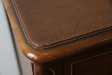 中古　DREXEL HERITAGE(ドレクセルヘリテイジ)　Touraine(ツーレイン)　マホガニー材製の贅沢なアンティーク調チェスト(引き出し、サイドチェスト)(R-065739)