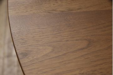 中古　展示美品　柏木工　CC71K(ウォールナットWP+オークNP)　CIVIL(シビル)　シンプルながらデザイン性を感じられるダイニングチェア2脚セット(板座チェア、椅子、イス)(R-065748)