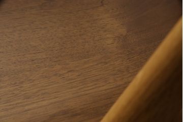中古　展示美品　柏木工　CC71K(ウォールナットWP+オークNP)　CIVIL(シビル)　シンプルながらデザイン性を感じられるダイニングチェア(板座チェア、椅子、イス)(R-065749)