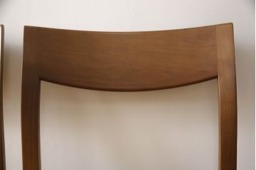 中古　展示美品　CONDE HOUSE(カンディハウス)　レジェーロ　品のある上質な空間を演出するダイニングチェア4脚セット(サイドチェア、椅子、イス)(R-065759)