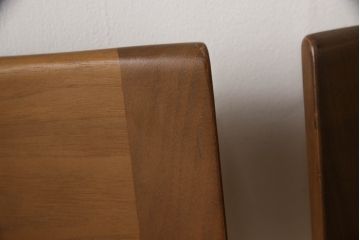 中古　展示美品　CONDE HOUSE(カンディハウス)　レジェーロ　品のある上質な空間を演出するダイニングチェア4脚セット(サイドチェア、椅子、イス)(R-065759)