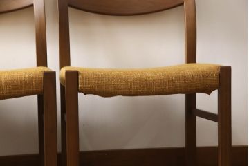 中古　展示美品　CONDE HOUSE(カンディハウス)　レジェーロ　品のある上質な空間を演出するダイニングチェア4脚セット(サイドチェア、椅子、イス)(R-065759)