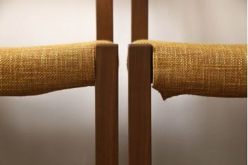 中古　展示美品　CONDE HOUSE(カンディハウス)　レジェーロ　品のある上質な空間を演出するダイニングチェア4脚セット(サイドチェア、椅子、イス)(R-065759)