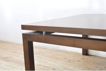 中古　展示美品　Ritzwell(リッツウェル)　特注サイズ　GO TABLE　スタイリッシュな空間演出が叶うセンターテーブル(ローテーブル、リビングテーブル)(R-065763)