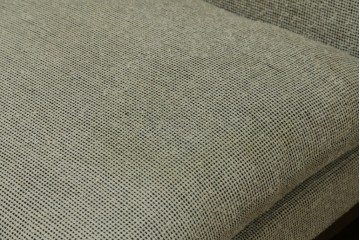 新古　未使用展示品　Ritzwell(リッツウェル)　GRAND LEEWISE(グランドリーワイズ)　和モダンなコーディネートに活躍してくれる肘なし2人掛けソファ&オットマン&サイドテーブル3点セット　定価3点計約75万円　(R-065765)