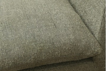 新古　未使用展示品　Ritzwell(リッツウェル)　GRAND LEEWISE(グランドリーワイズ)　和モダンなコーディネートに活躍してくれる肘なし2人掛けソファ&オットマン&サイドテーブル3点セット　定価3点計約75万円　(R-065765)