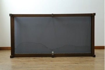 新古　未使用展示品　Ritzwell(リッツウェル)　GRAND LEEWISE(グランドリーワイズ)　和モダンなコーディネートに活躍してくれる肘なし2人掛けソファ&オットマン&サイドテーブル3点セット　定価3点計約75万円　(R-065765)