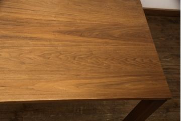 中古　展示美品　Ritzwell(リッツウェル)　FV TABLE　ウォールナット材　木目の美しさとぬくもりを感じるダイニングテーブル(FV778-200・OB、6人掛け、8人掛け、食卓、作業台)(定価462,000円)(R-065767)