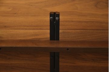 中古　展示美品　Ritzwell(リッツウェル)　FV TABLE　ウォールナット材　木目の美しさとぬくもりを感じるダイニングテーブル(FV778-200・OB、6人掛け、8人掛け、食卓、作業台)(定価462,000円)(R-065767)