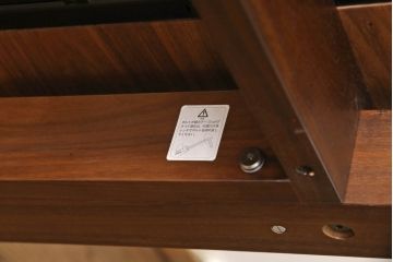 中古　展示美品　Ritzwell(リッツウェル)　FV TABLE　ウォールナット材　木目の美しさとぬくもりを感じるダイニングテーブル(FV778-200・OB、6人掛け、8人掛け、食卓、作業台)(定価462,000円)(R-065767)